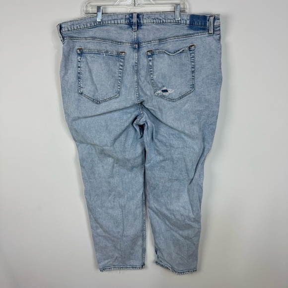 Abercrombie & Fitch Curve Love The Ankle Straight Ultra High Rise Denim Jeans - Picture 2 of 3